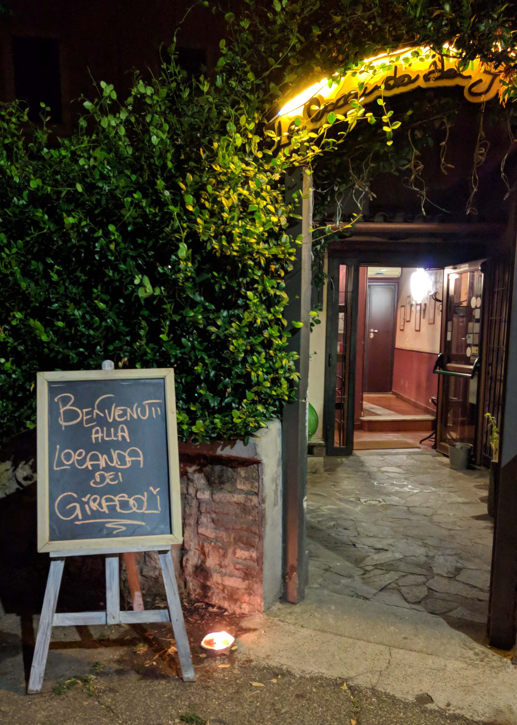 La Locanda dei Girasoli
                                      fuori